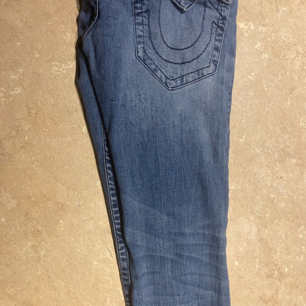 True Religion Blue Skinny Jeans Classic Style